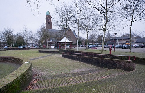 Willem Alexanderplein Teteringen omgetoverd van plein naar park (© Straatbeeld, 15 november 2022, tekst: Laura Vliek)